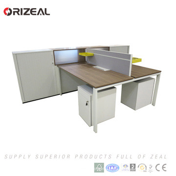 Современный открытый дизайн офисной рабочей станции рабочий стол